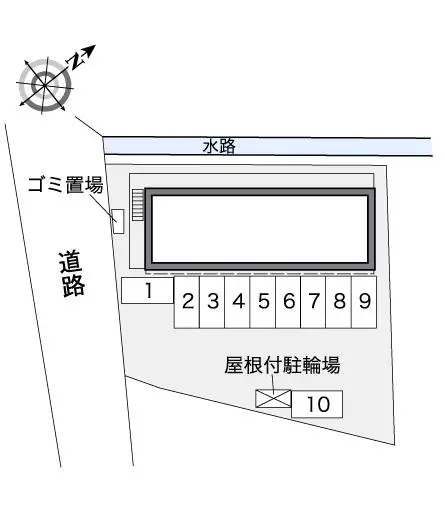 ★手数料０円★市原市五井　月極駐車場（LP）